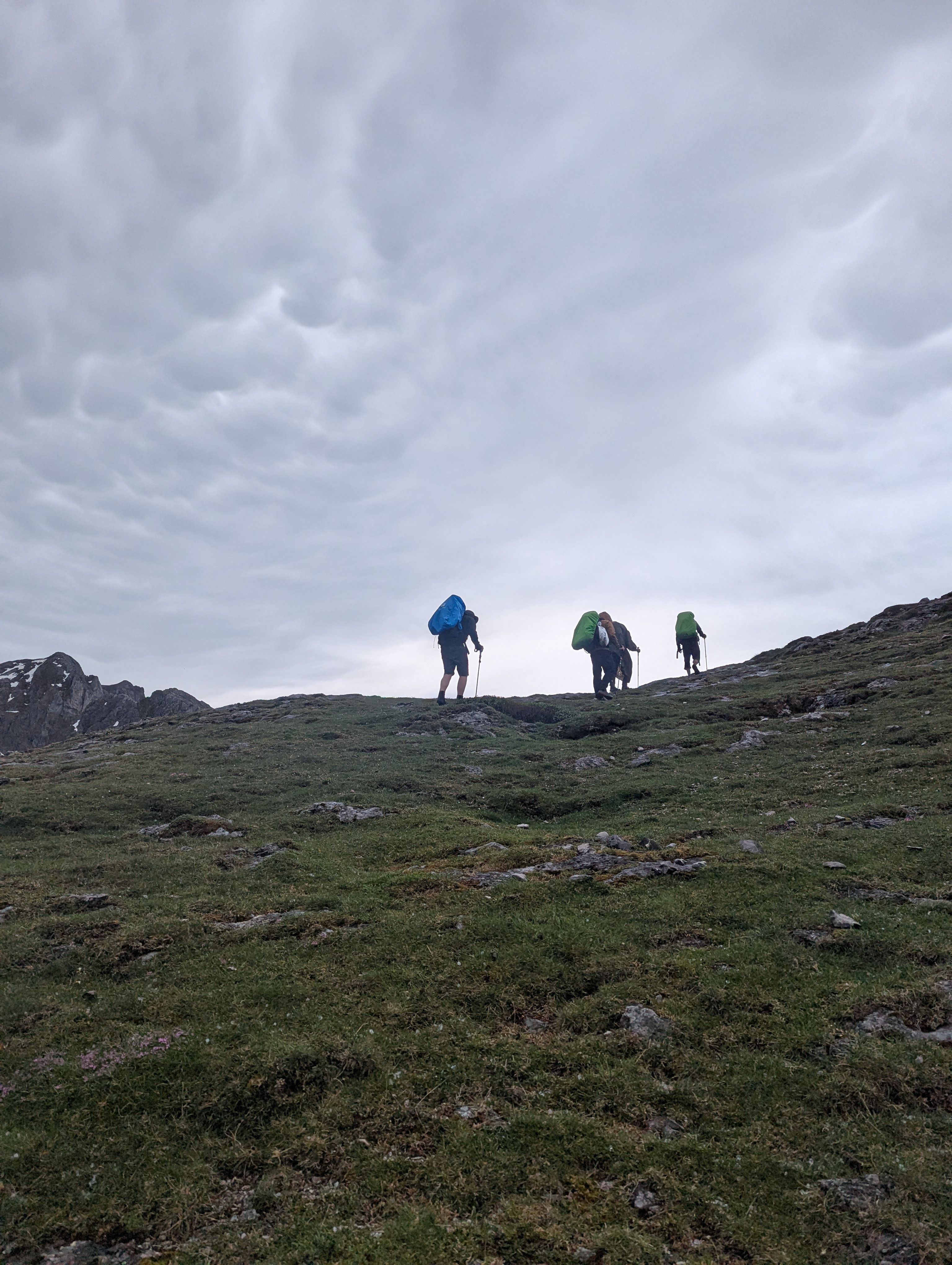 Second departure to the mountains