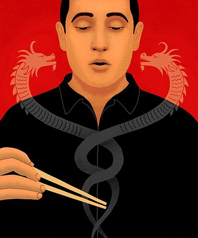 cover for The Strange Case of Dr. Ho Man Kwok | Colgate Magazine