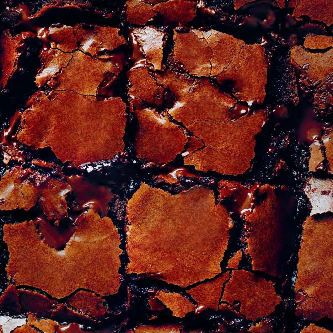 cover for Molten Chocolate Chunk Brownies