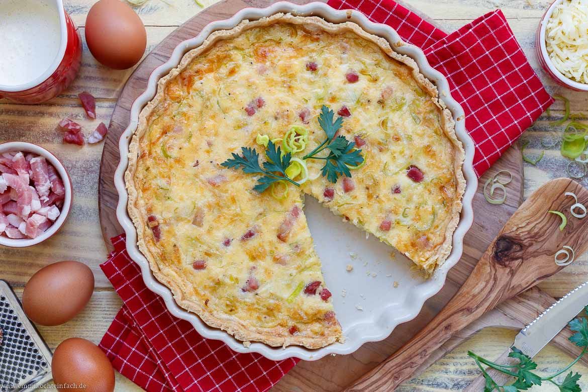 cover for Quiche Lorraine – das klassische Rezept