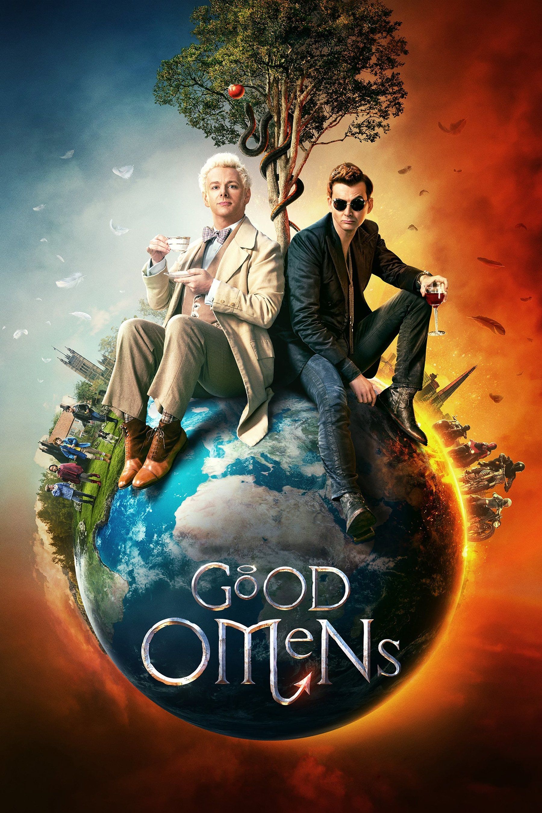 cover for Good Omens
